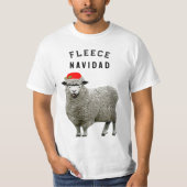 醜いクリスマスセーターアイディア Tシャツ (正面)