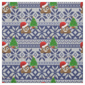 醜いクリスマスセーターウンチ絵文字の生地 ファブリック (見本)