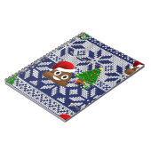 醜いクリスマスセーターウンチ絵文字 ノートブック (左側)