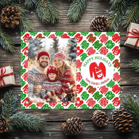 醜いクリスマスセーターカスタムの写真 シーズンカード