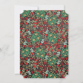 醜いクリスマスセーターシャルボードホリデーパーティー 招待状 (裏面)