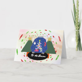 醜いクリスマスセーターシーズンノスタルジア シーズンカード