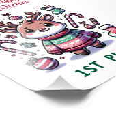 醜いクリスマスセータートナカイ勝者1位 フォトプリント            (角)