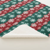 醜いクリスマスセーターニット伝統的パターン6 シェルパブランケット (3/4)