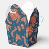 醜いクリスマスセーターハットスカーフレッドホワイト フェイバーボックス (オープン)