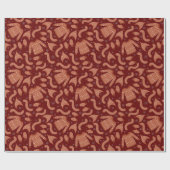 醜いクリスマスセーターハットスカーフレッドホワイト ラッピングペーパー (フラット)