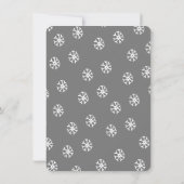 醜いクリスマスセーターパジャマパーティー 招待状 (裏面)