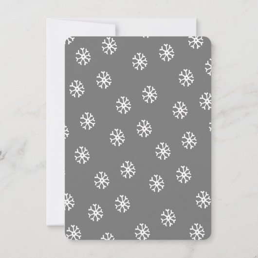 醜いクリスマスセーターパジャマパーティー 招待状 (裏面)