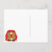 醜いクリスマスセーターパーティの招待状 インビテーションポストカード (裏面)