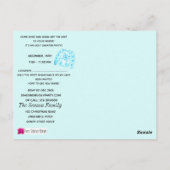 醜いクリスマスセーターパーティの招待状 ポストカード (裏面)