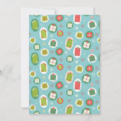 醜いクリスマスセーターパーティの招待状 招待状 (裏面)