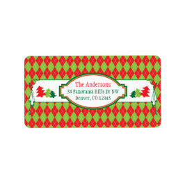 醜いクリスマスセーターパーティークリスマス差出人住所 ラベル