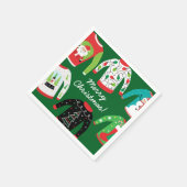 醜いクリスマスセーターパーティーナプキンス スタンダードカクテルナプキン (角)