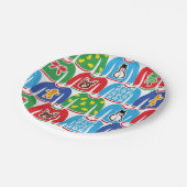 醜いクリスマスセーターパーティーホリデークリスマスパーティー ペーパープレート (アングル)