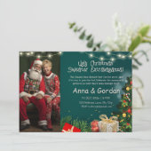 醜いクリスマスセーターパーティー招待状 サンキューカード (スタンド正面)