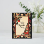 醜いクリスマスセーターパーティー 招待状 (スタンド正面)