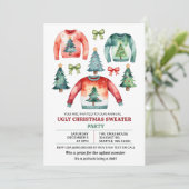 醜いクリスマスセーターパーティー 招待状 (スタンド正面)