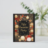 醜いクリスマスセーターパーティー 招待状 (スタンド正面)