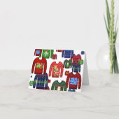 醜いクリスマスセーターパーティー 招待状 (正面)