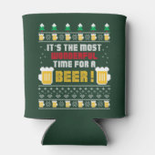 醜いクリスマスセータービールビール 缶クーラー (裏面)