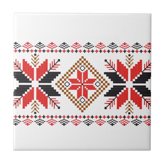 醜いクリスマスセーターフェアアイル タイル (正面)