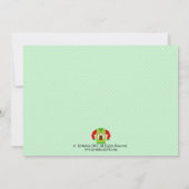 醜いクリスマスセーターホリデーパーティー招待状 招待状 (裏面)