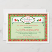 醜いクリスマスセーターホリデーパーティー招待状 招待状 (正面)