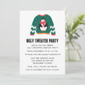 醜いクリスマスセーターホリデーパーティー 招待状 (スタンド正面)