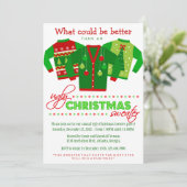 醜いクリスマスセーターホリデーパーティー 招待状 (スタンド正面)