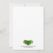 醜いクリスマスセーターホリデーパーティー 招待状 (裏面)