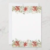 醜いクリスマスセーターホリデーパーティー 招待状 (裏面)