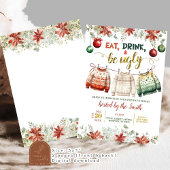 醜いクリスマスセーターホリデーパーティー 招待状