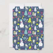 醜いクリスマスセーターホリデーパーティー 招待状 (裏面)