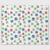 醜いクリスマスセーターホリデー ラッピングペーパー (フラット)