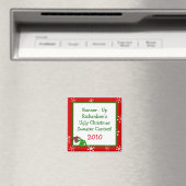 醜いクリスマスセーター小さなセーター磁石 マグネット (インサイチュ (食洗機))