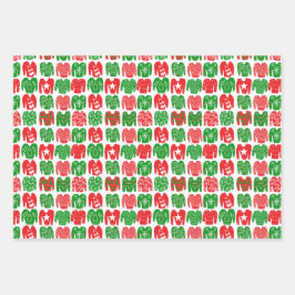 醜いクリスマスセーター幸せなホリデーギフト ラッピングペーパーシート