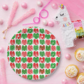 醜いクリスマスセーター幸せな休日かわいい ペーパープレート (パーティー)