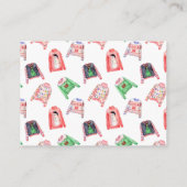 醜いクリスマスセーター投票カード エンクロージャーカード (裏面)