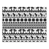 醜いクリスマスセーター熱帯フラミンゴ ラバースタンプ (インプリント)