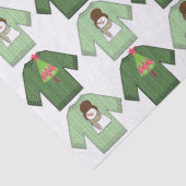 醜いクリスマスセーター緑のティッシュペーパー 薄葉紙 (詳細)