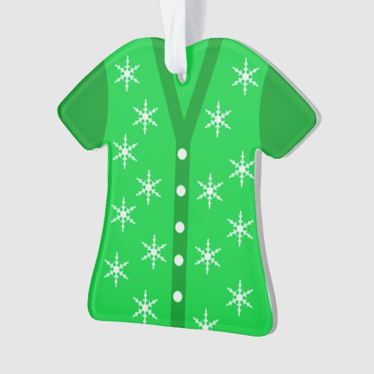 醜いクリスマスセーター賞 オーナメント (正面)