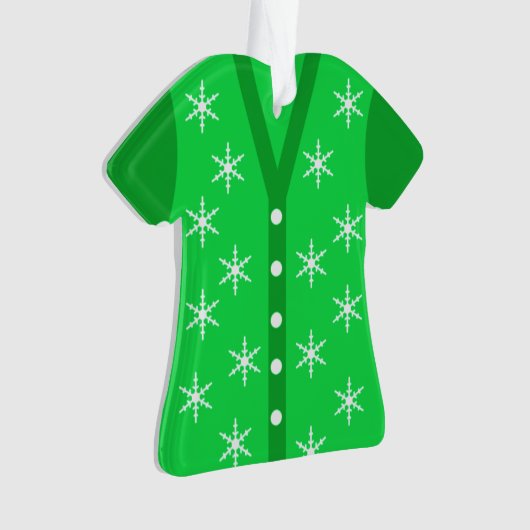 醜いクリスマスセーター賞 オーナメント (正面)