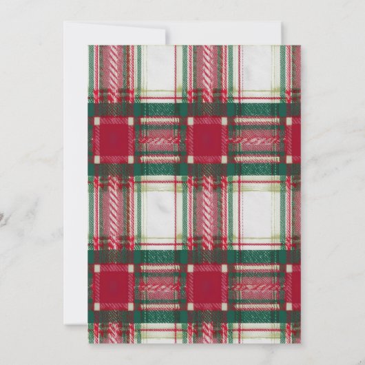 醜いクリスマスセーター食べパーティの招待状ドリンク 招待状 (裏面)