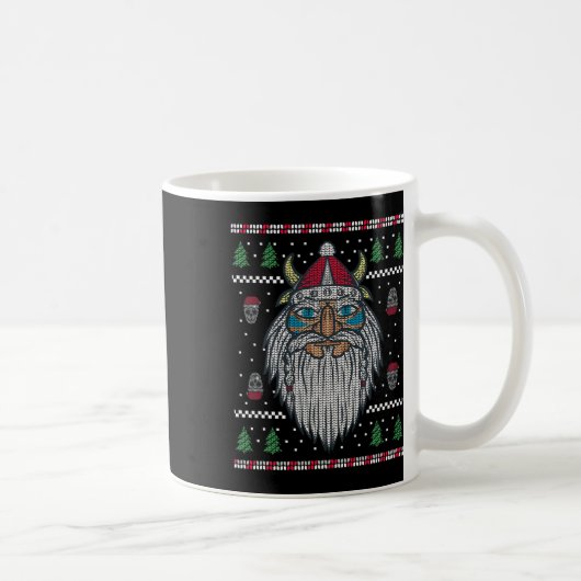 醜いクリスマスセーター1 コーヒーマグカップ (右)