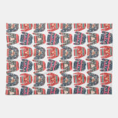 醜いクリスマスセーター キッチンタオル (横)