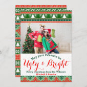 醜いクリスマスセーター シーズンカード (正面/裏面)