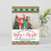 醜いクリスマスセーター シーズンカード (スタンド正面)