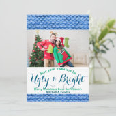 醜いクリスマスセーター シーズンカード (スタンド正面)