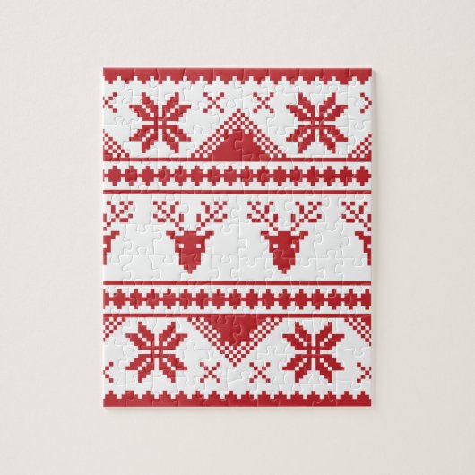 醜いクリスマスセーター ジグソーパズル (縦)
