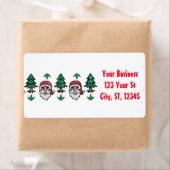 醜いクリスマスセーター – スタイルサンタサンダー_コーブ ラベル (インサイチュ)